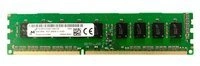 Memory RAM 1x 4GB Micron ECC UNBUFFERED DDR3 1600MHz PC3-12800 UDIMM | MT18KSF51272AZ-1G6